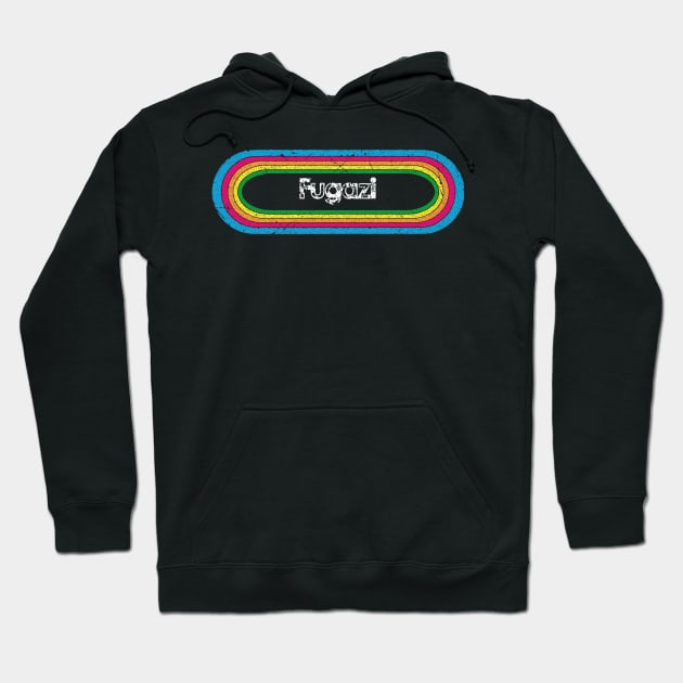 fugazi ll rainbow retro Hoodie by bubur ayam